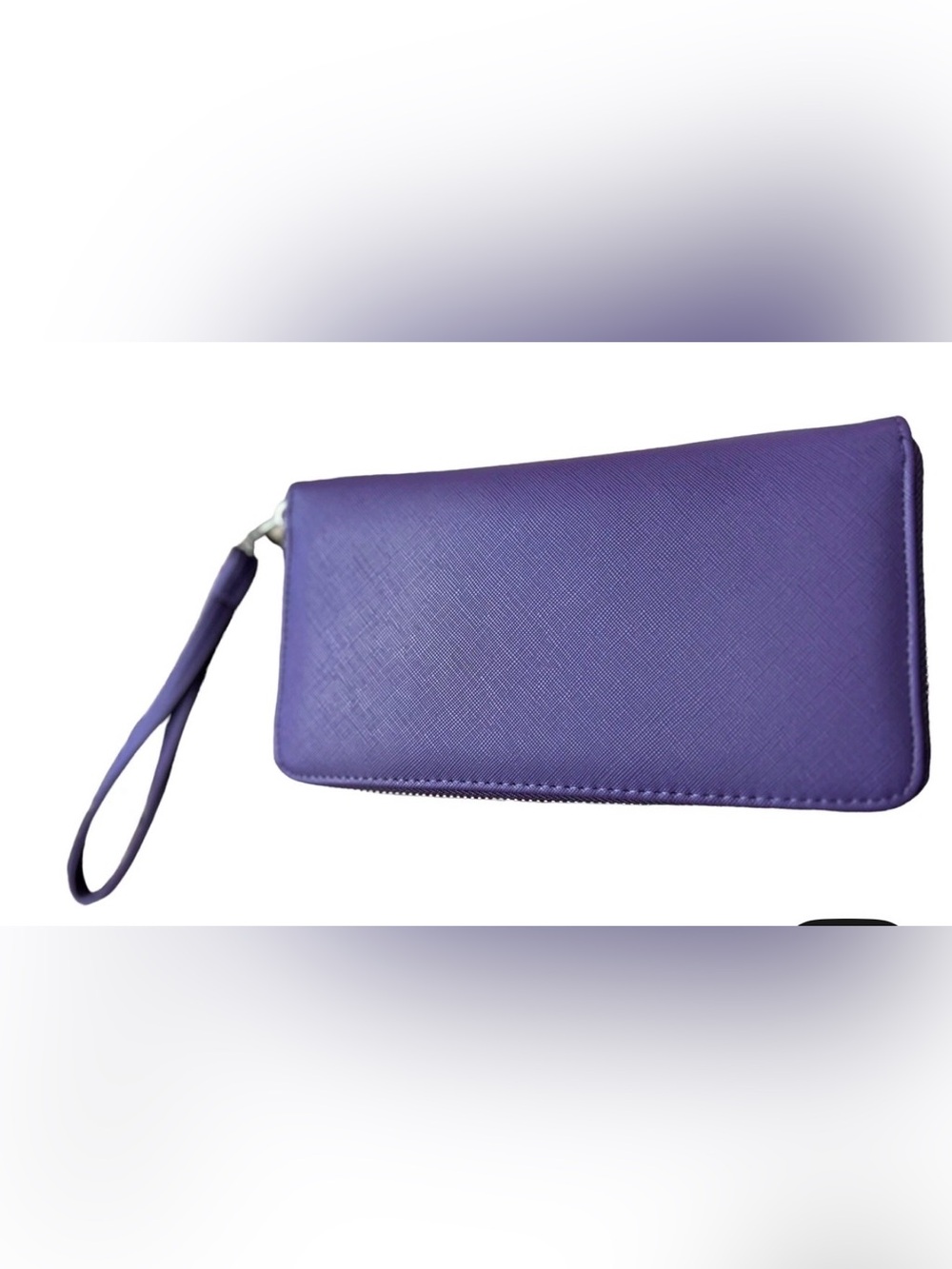 Steve Madden Purple Zip-Around Wristlet with Detachable Strap - Picture 6 of 6